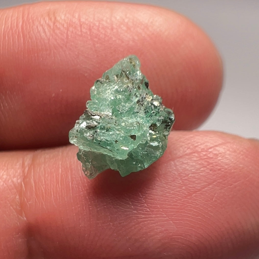 3.43Ct Emerald Crystal Tanzania Untreated Unheated No Oil
