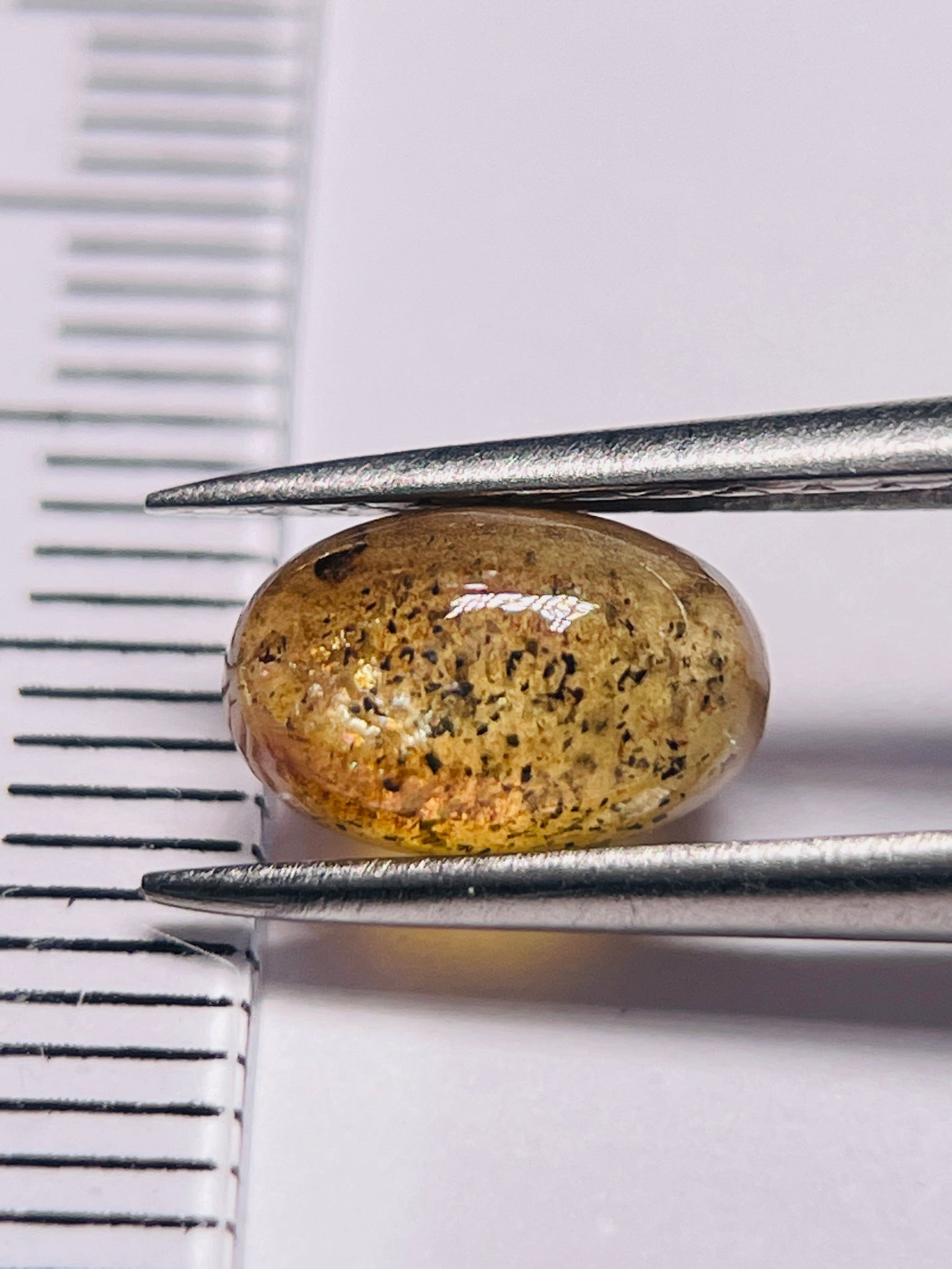 1.66Ct Sapphire Cabochon Umba Valley Tanzania. Untreated Unheated