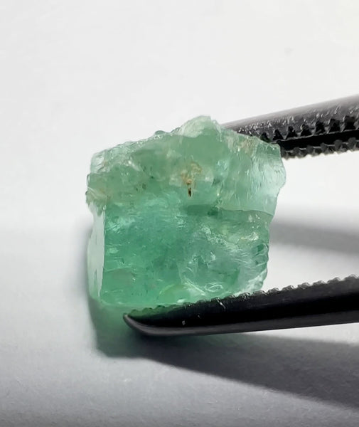 2.17Ct Emerald Lot Manyara Tanzania. Untreated Unheated. No Oil.