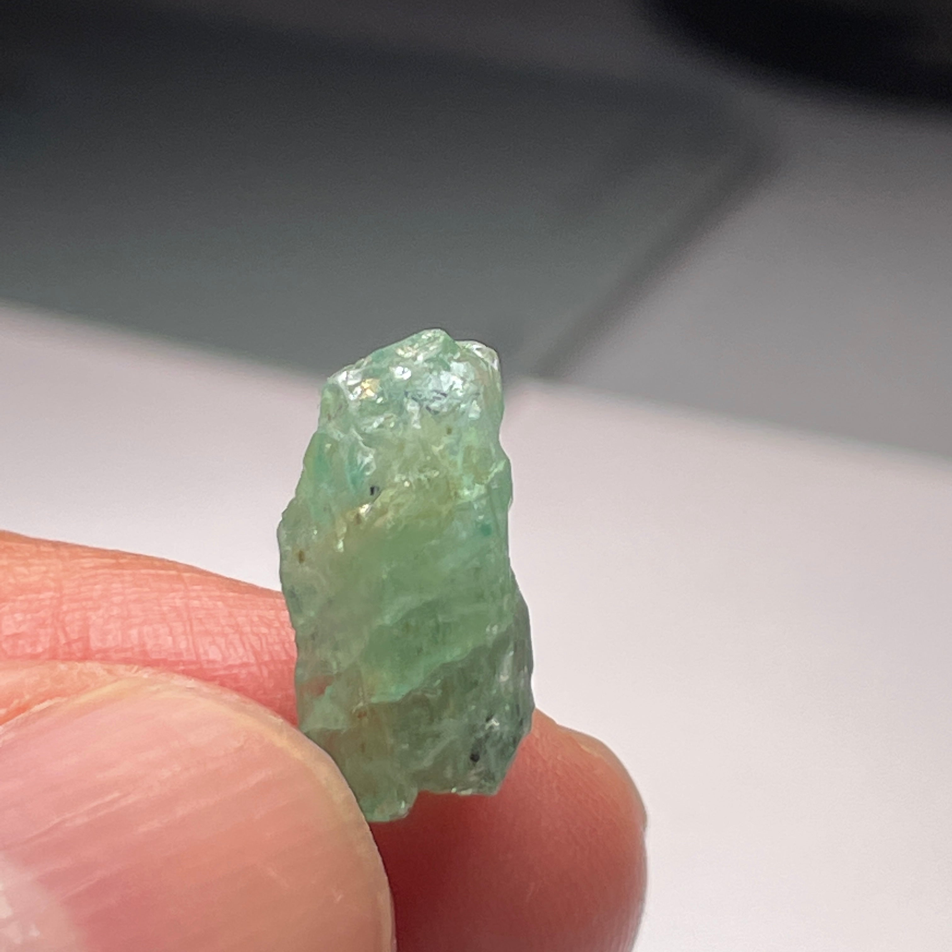 5.71Ct Emerald Crystal. Tanzania. No Oil Untreated Unheated.