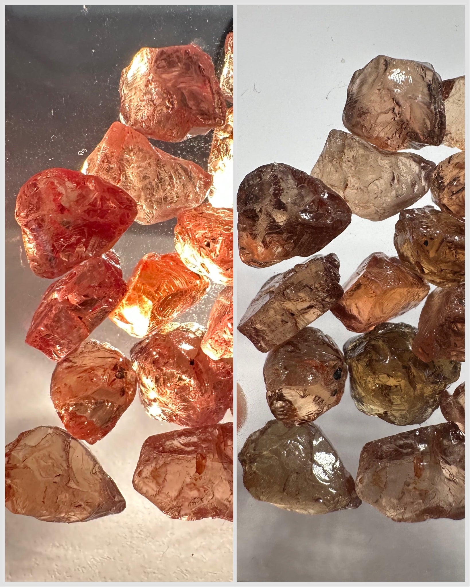 25.98Ct Mix Garnet Lot Tanzania Eye Clean And Better 0.94Ct-2.08Ct