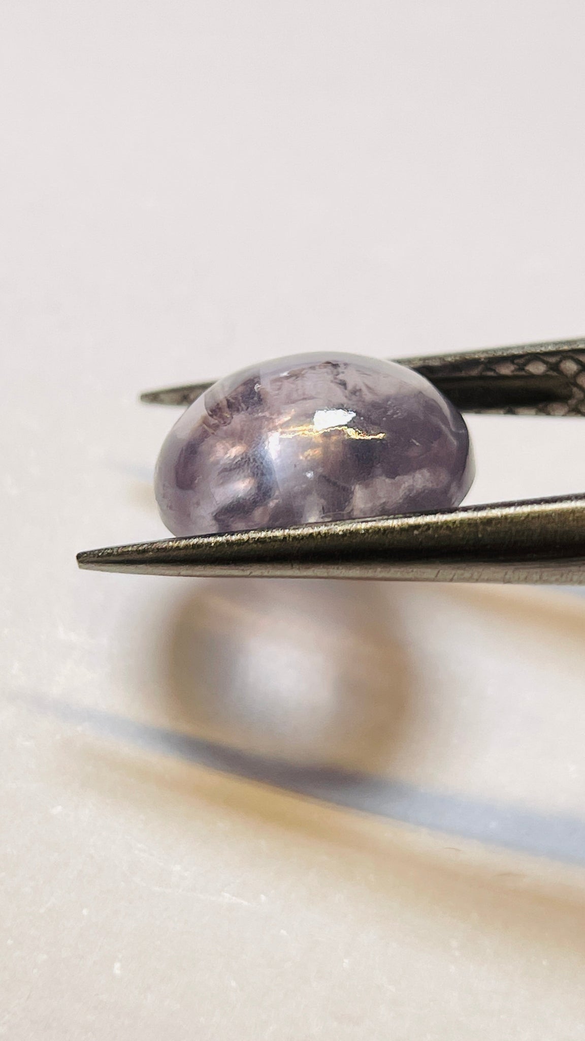 5.20Ct Colour Change / Shift Sapphire Cabochon Umba Valley Tanzania. Untreated Unheated.
