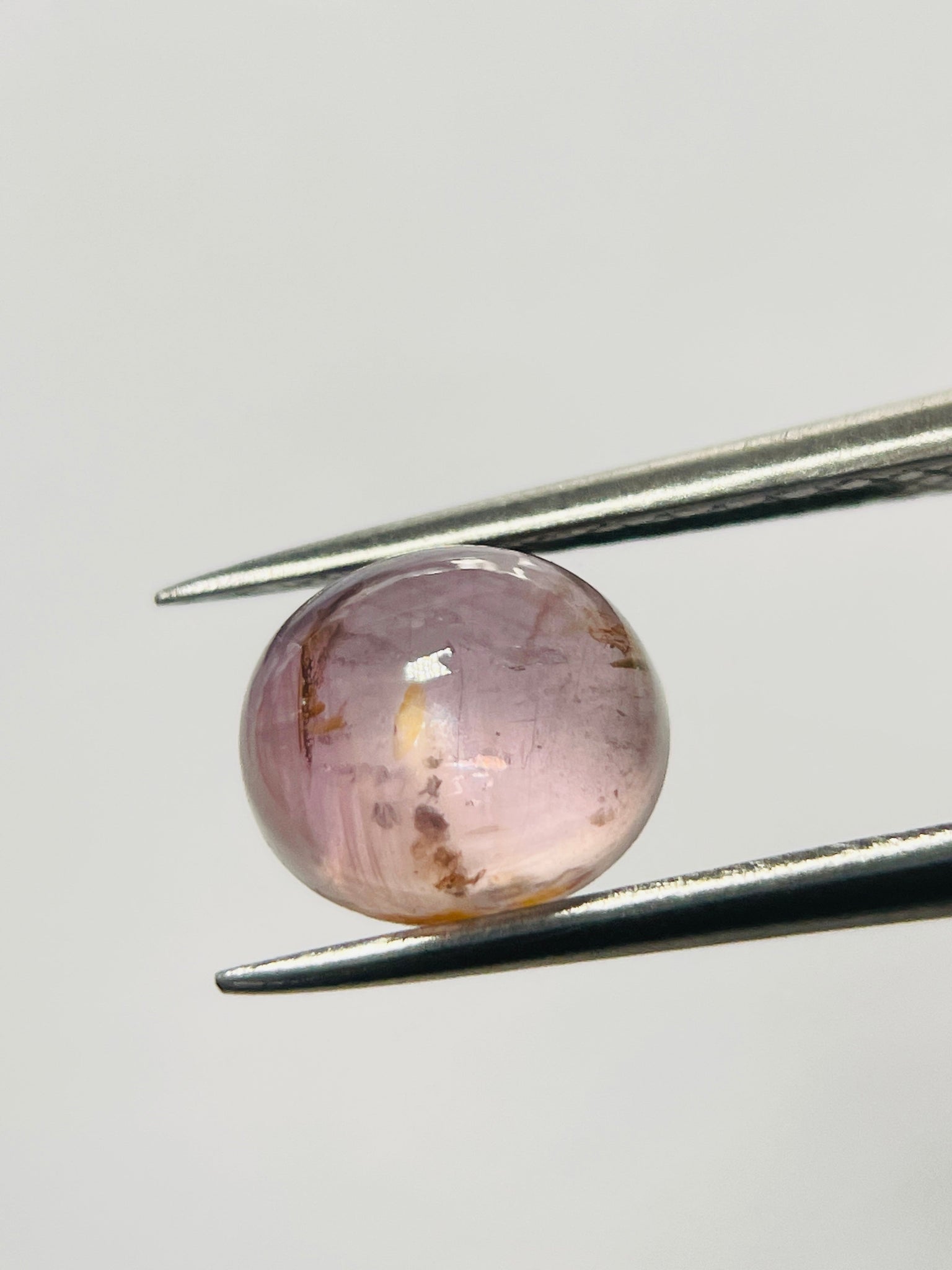 3.63Ct Sapphire Tanzania. Untreated Unheated. Seems To Have A Moving Spot/star