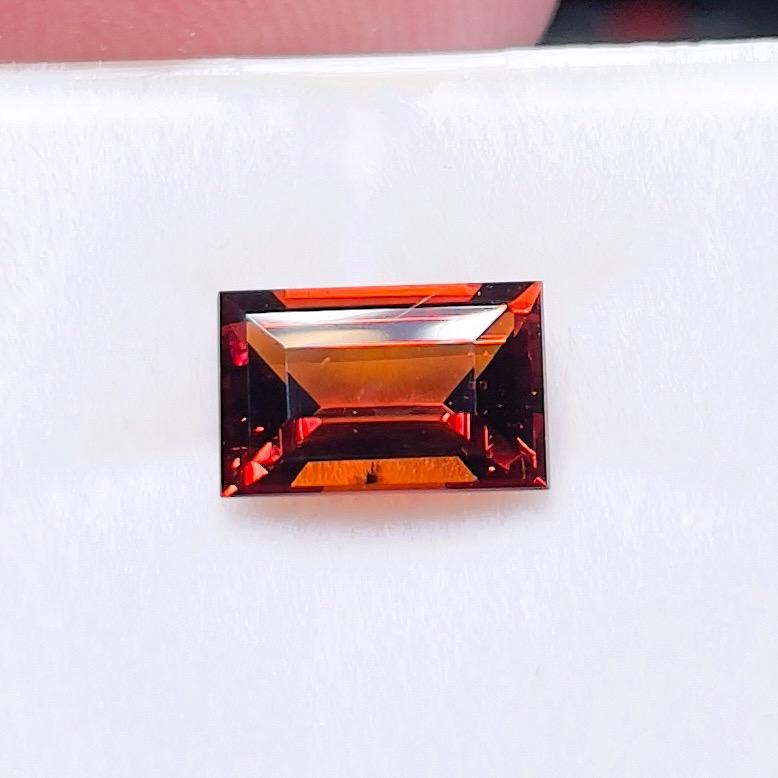 1.56Ct Orange Grossular Garnet Untreated Unheated