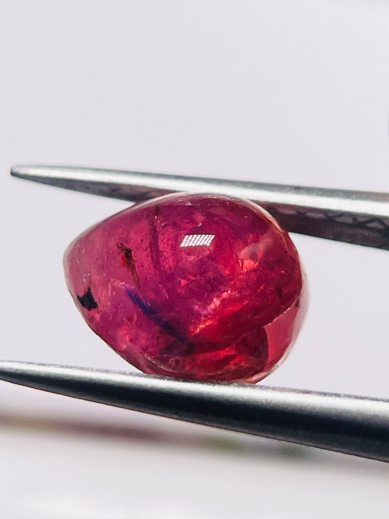 3.33Ct Sapphire Cabochon Umba Valley Tanzania. Untreated Unheated