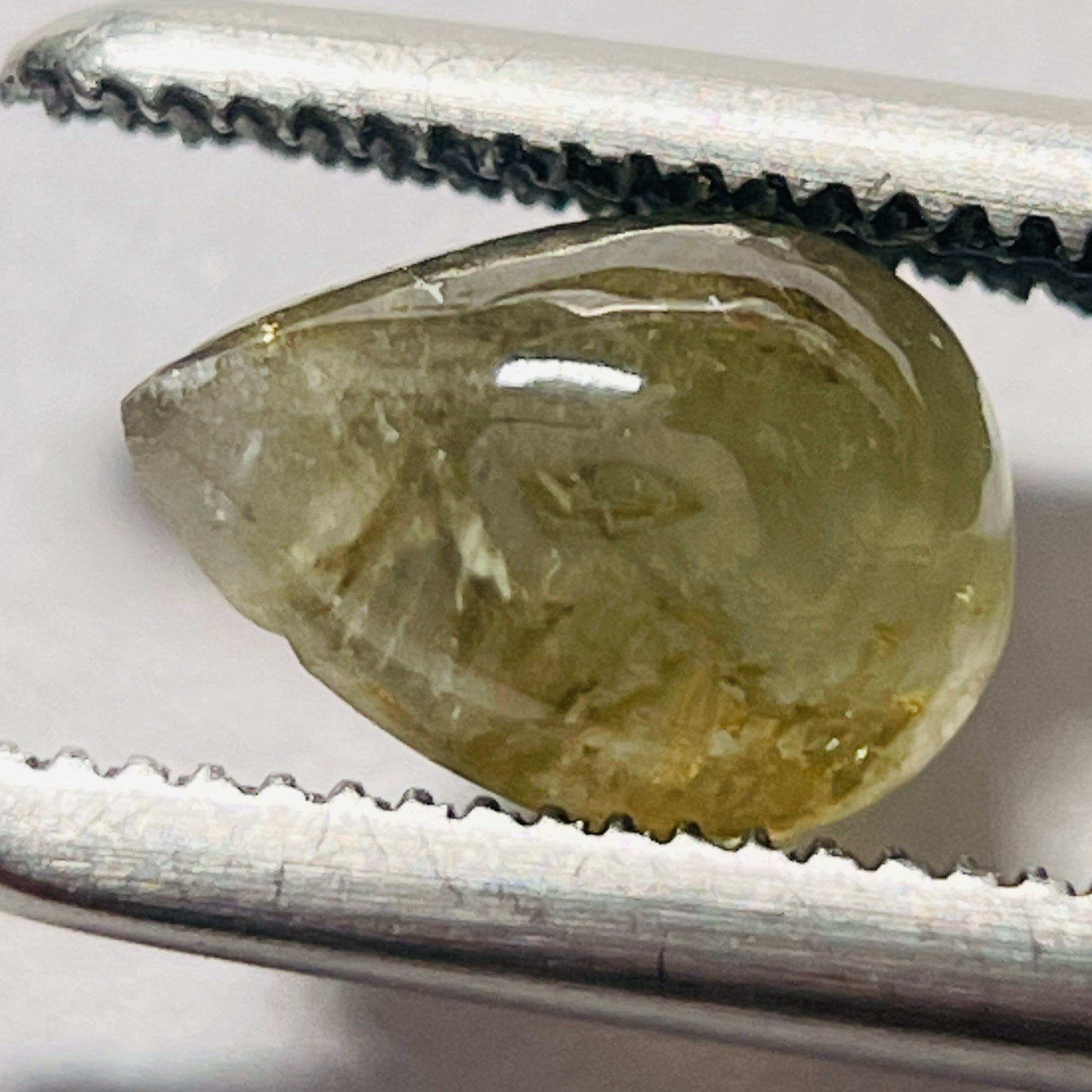 1.39Ct Umba Sapphire Cabochon. Tanzania Untreated Unheated.