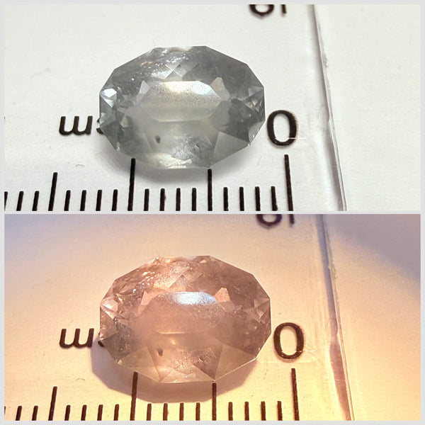 Colour Changing Sapphire, 4.18ct, Umba, Tanzania, Untreated Unheated