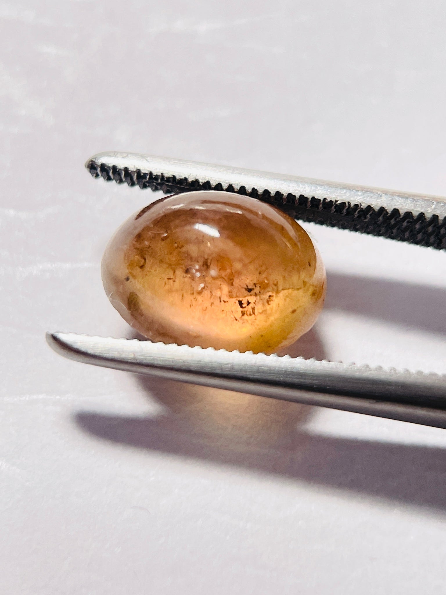 3.43Ct Umba Sapphire Cabochon. Tanzania Untreated Unheated.