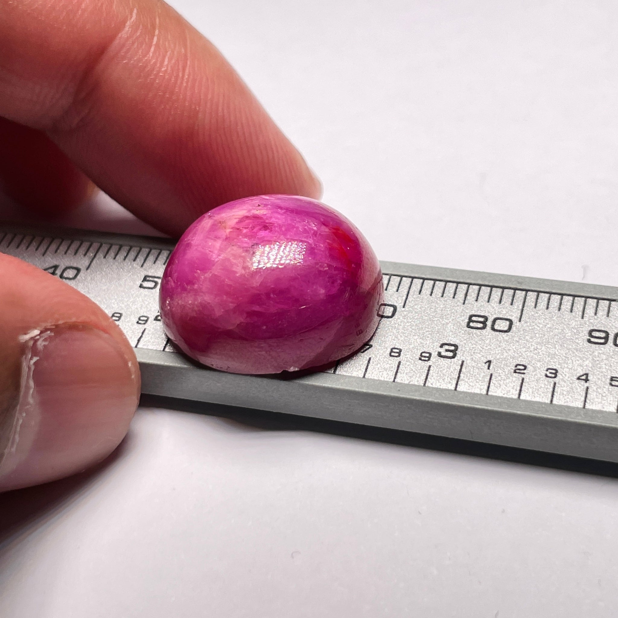 38.86Ct Ruby Untreated Unheated From A Special Location In Kenya Called Lake Turkana. Beautiful