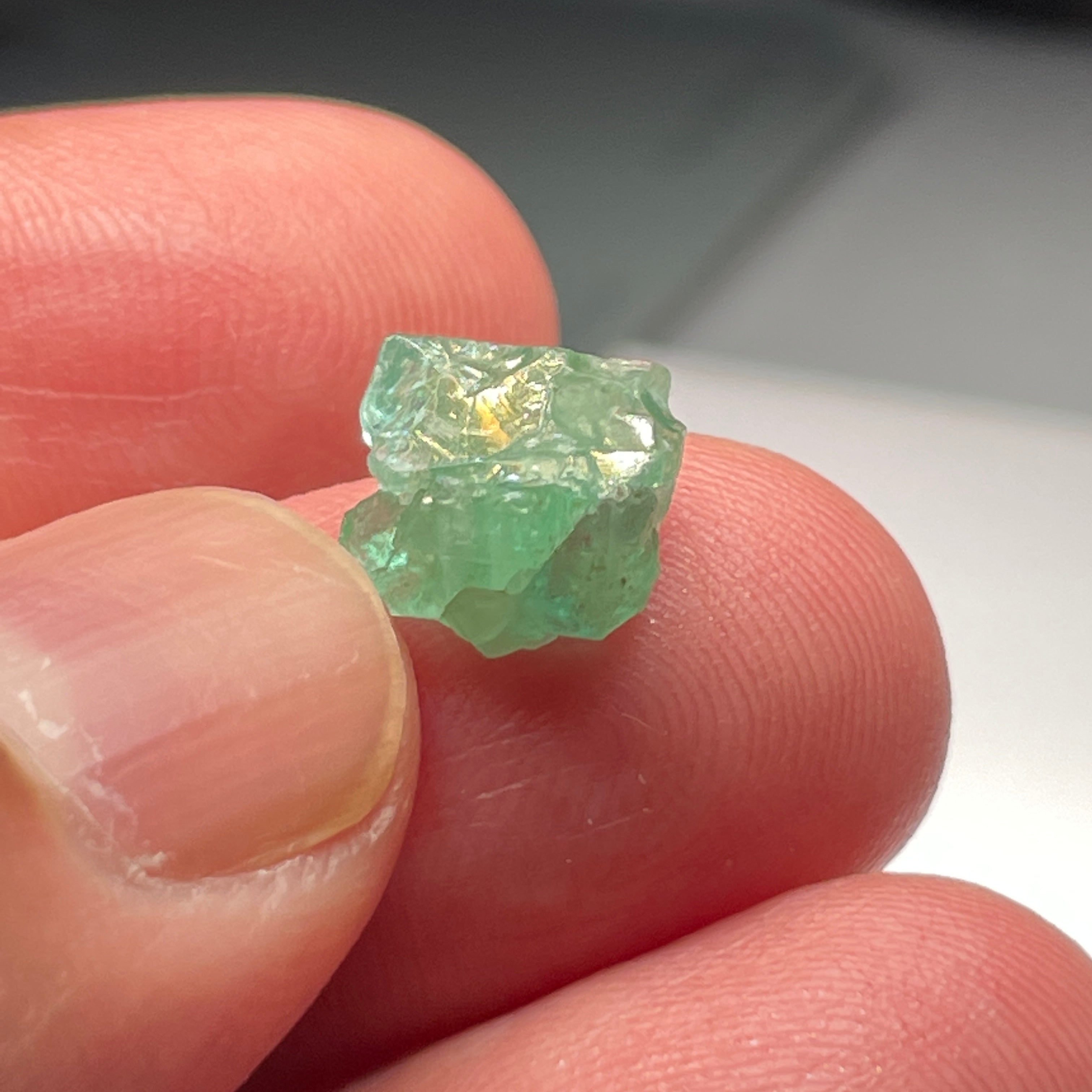 4.26Ct Emerald Crystal. Tanzania. No Oil Untreated Unheated.