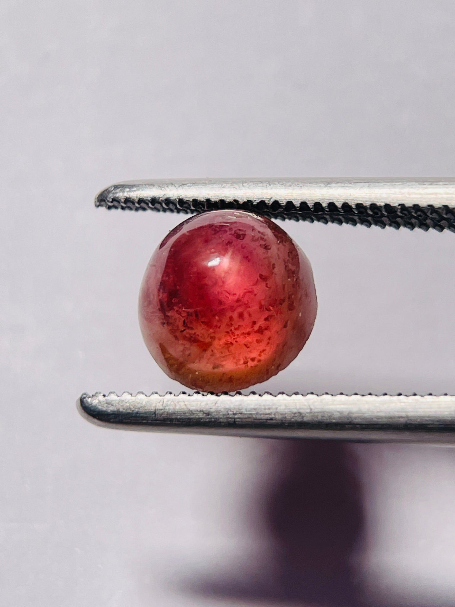 2.10Ct Sapphire Cabochon Seems To Have A Moving Star But As Point Umba Valley Tanzania. Untreated