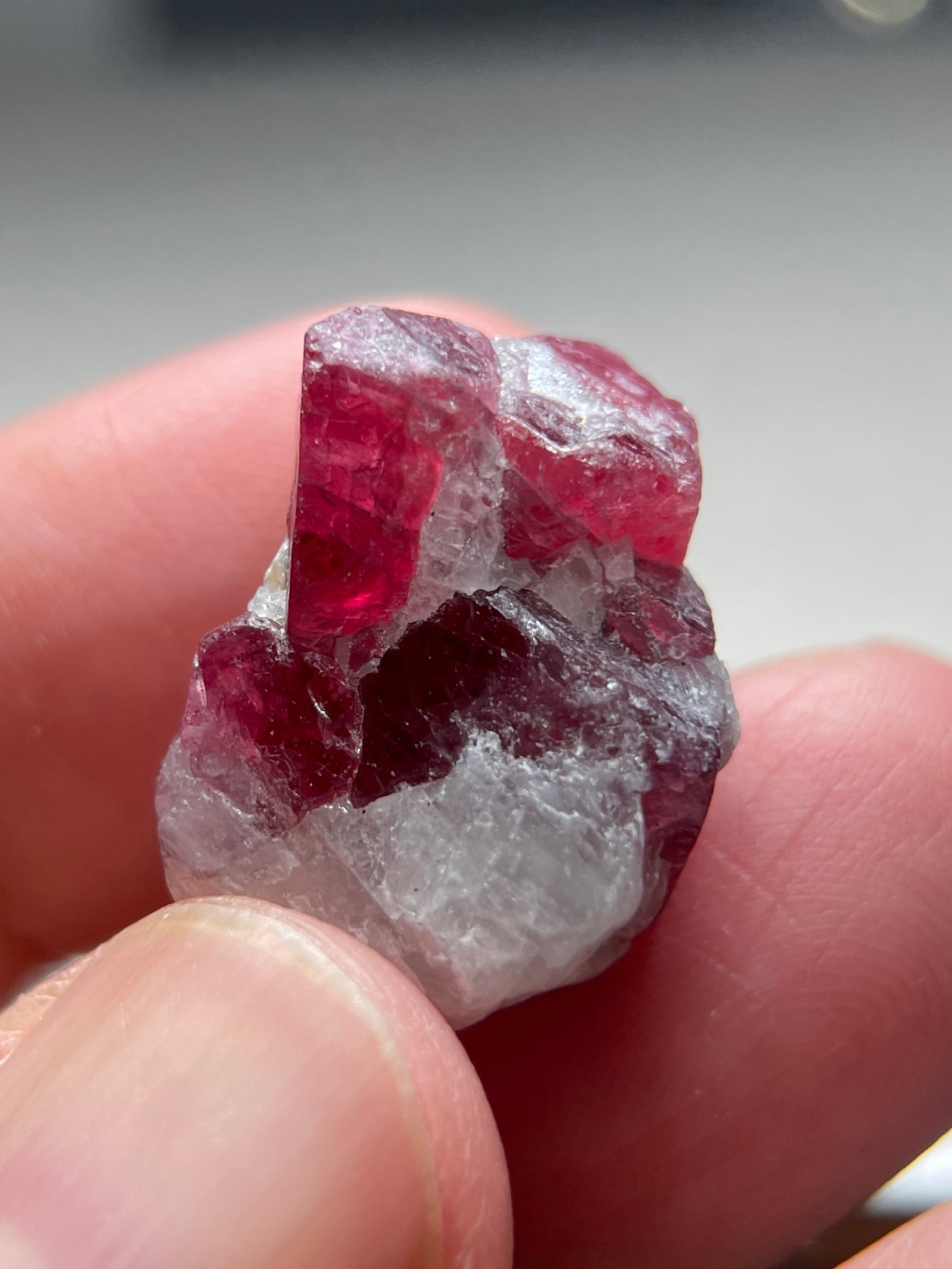 33.99Ct Mahenge Spinel Crystal Tanzania. Untreated Unheated