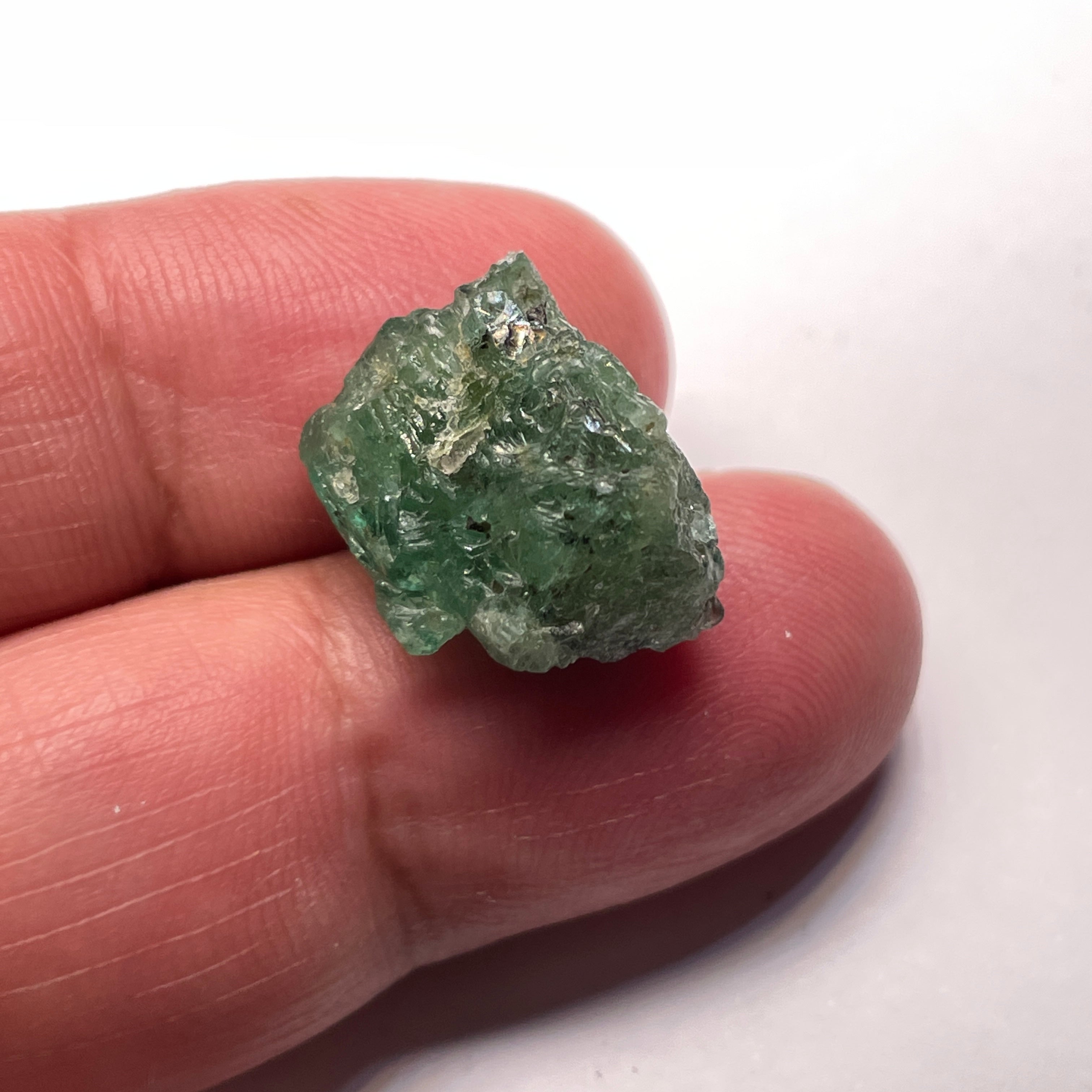 15.35Ct Emerald Crystal Tanzania Untreated Unheated No Oil