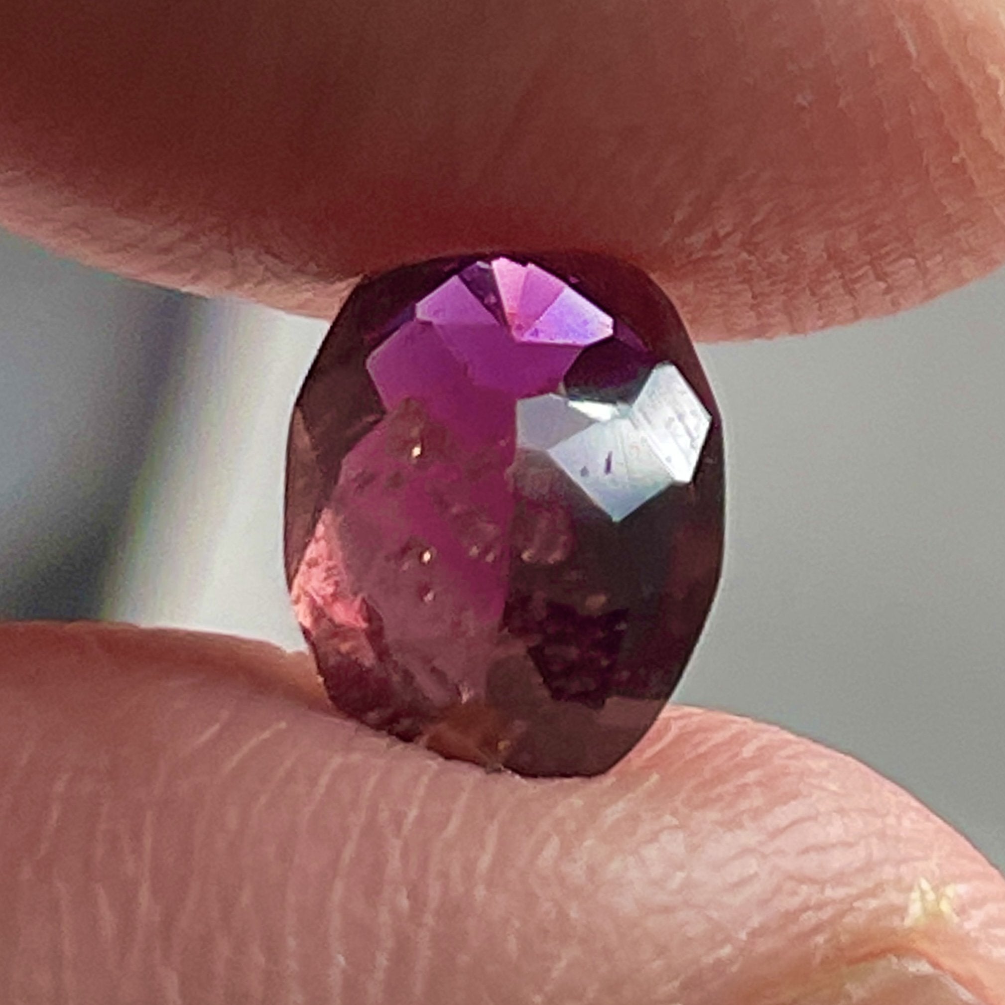 2.23Ct Winza Sapphire Tanzania Untreated Unheated - Stone Has Both Blue And Red In It Is Colour