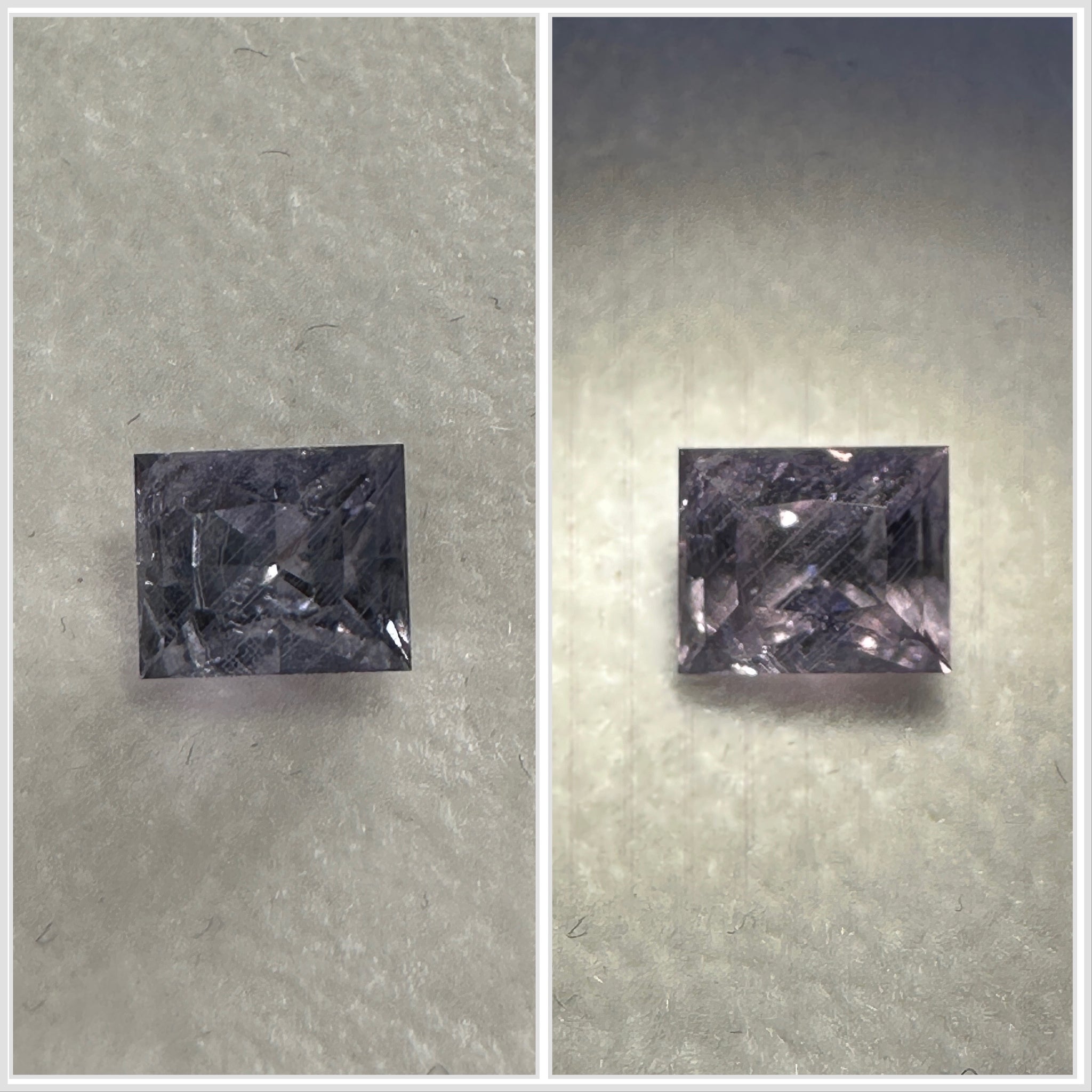 Sapphire, 1.83ct, Umba Valley, Tanzania, Untreated Unheated. Slight Colour Change.