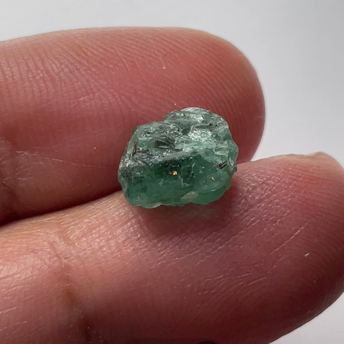 3.38Ct Emerald Crystal Tanzania Untreated Unheated No Oil