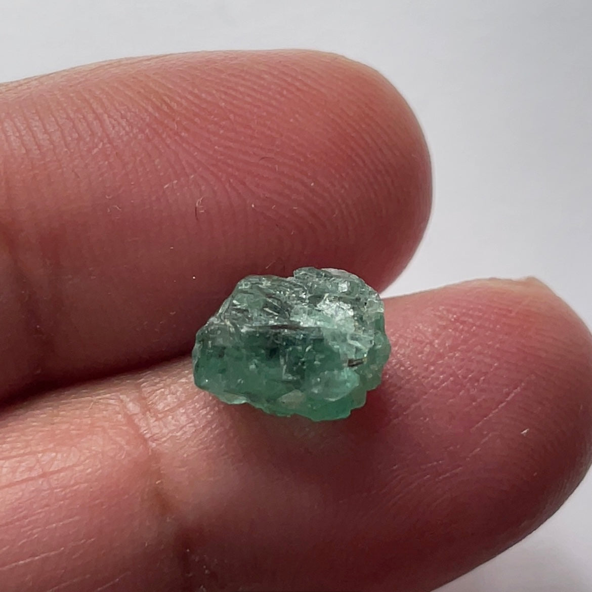 3.38Ct Emerald Crystal Tanzania Untreated Unheated No Oil