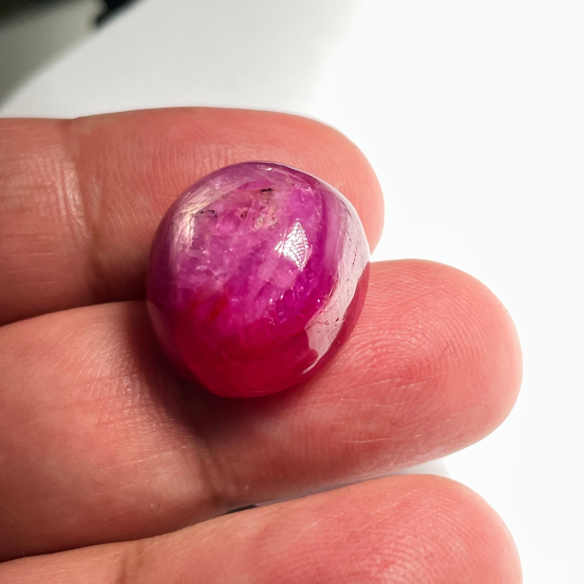38.86Ct Ruby Untreated Unheated From A Special Location In Kenya Called Lake Turkana. Beautiful