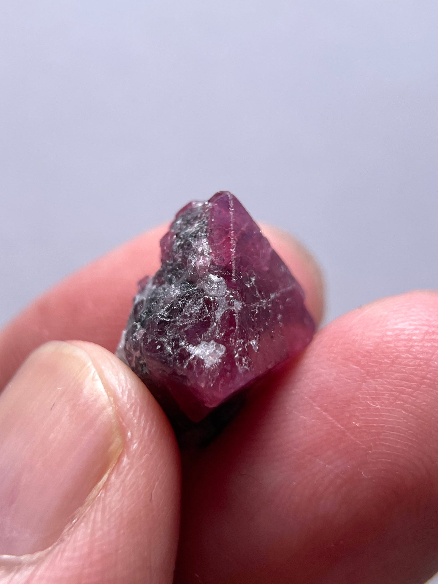 16.06Ct Mahenge Spinel Crystal Tanzania. Untreated Unheated