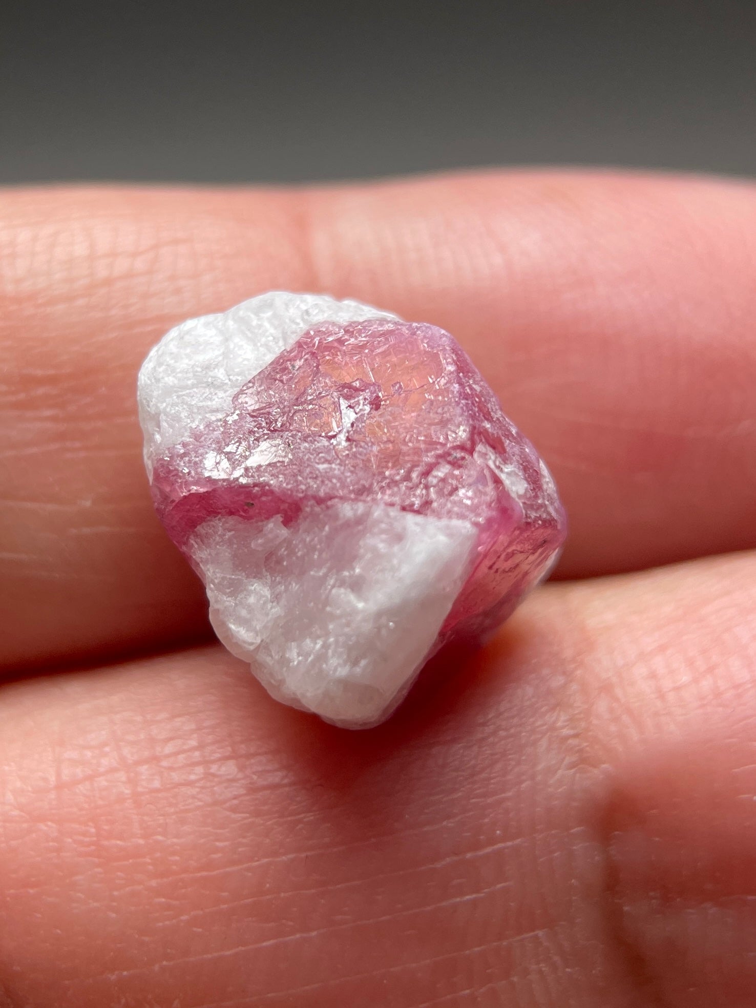 18.10Ct Mahenge Spinel Crystal Tanzania. Untreated Unheated