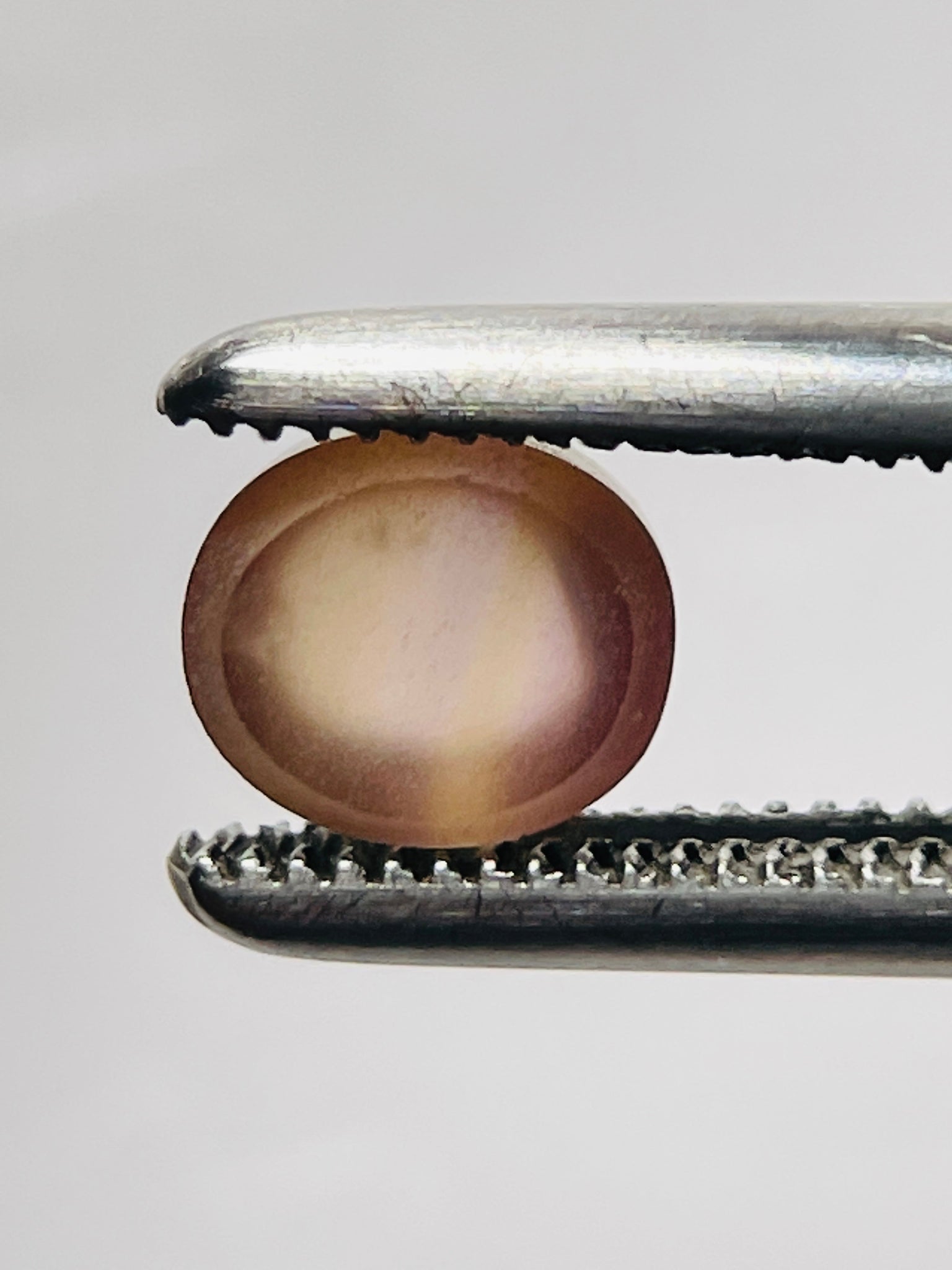 1.32Ct Umba Sapphire Cabochon. Tanzania Untreated Unheated. Incredible Banding On This One