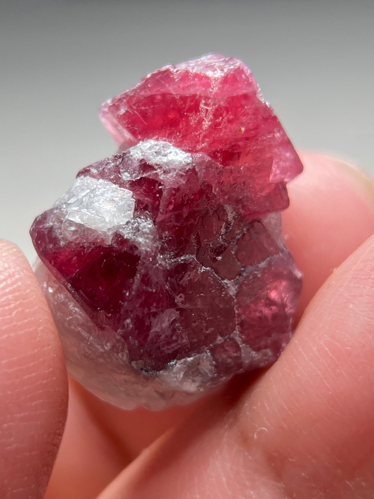 33.99Ct Mahenge Spinel Crystal Tanzania. Untreated Unheated