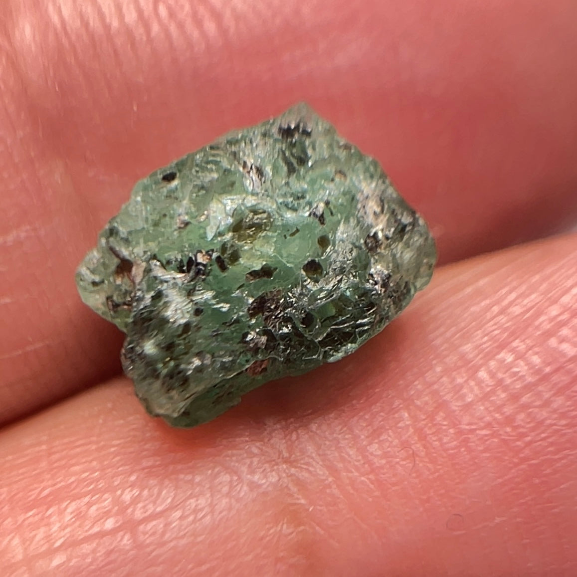 5.25Ct Emerald Crystal Tanzania Untreated Unheated No Oil