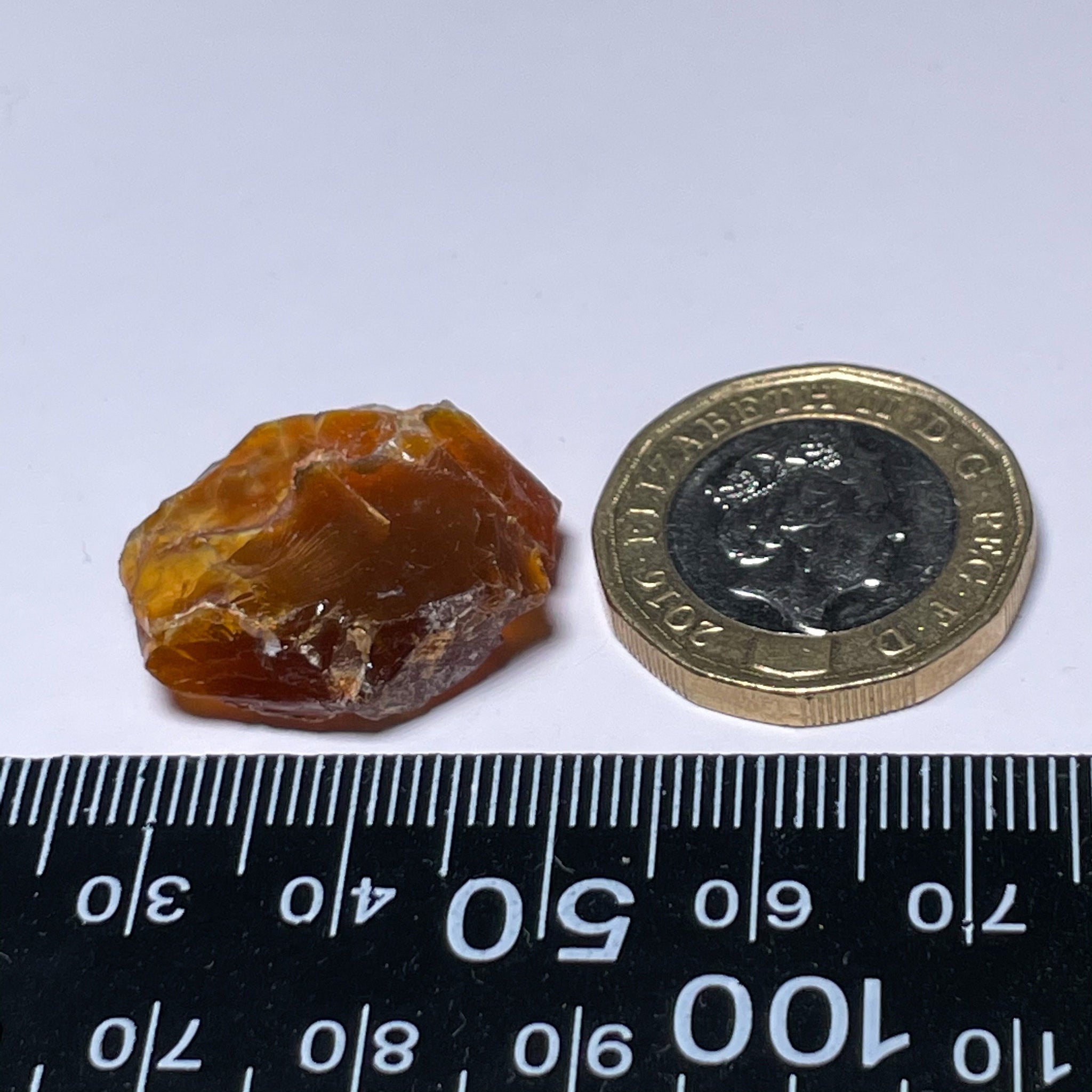 19.34Ct Opal Tanzania Untreated Unheated From A 1999 Deposit Chatoyant (Cats-Eye Effect) Has An