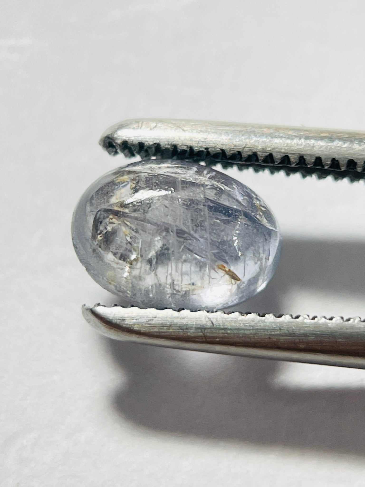 1.30Ct Umba Sapphire Cabochon. Tanzania Untreated Unheated.