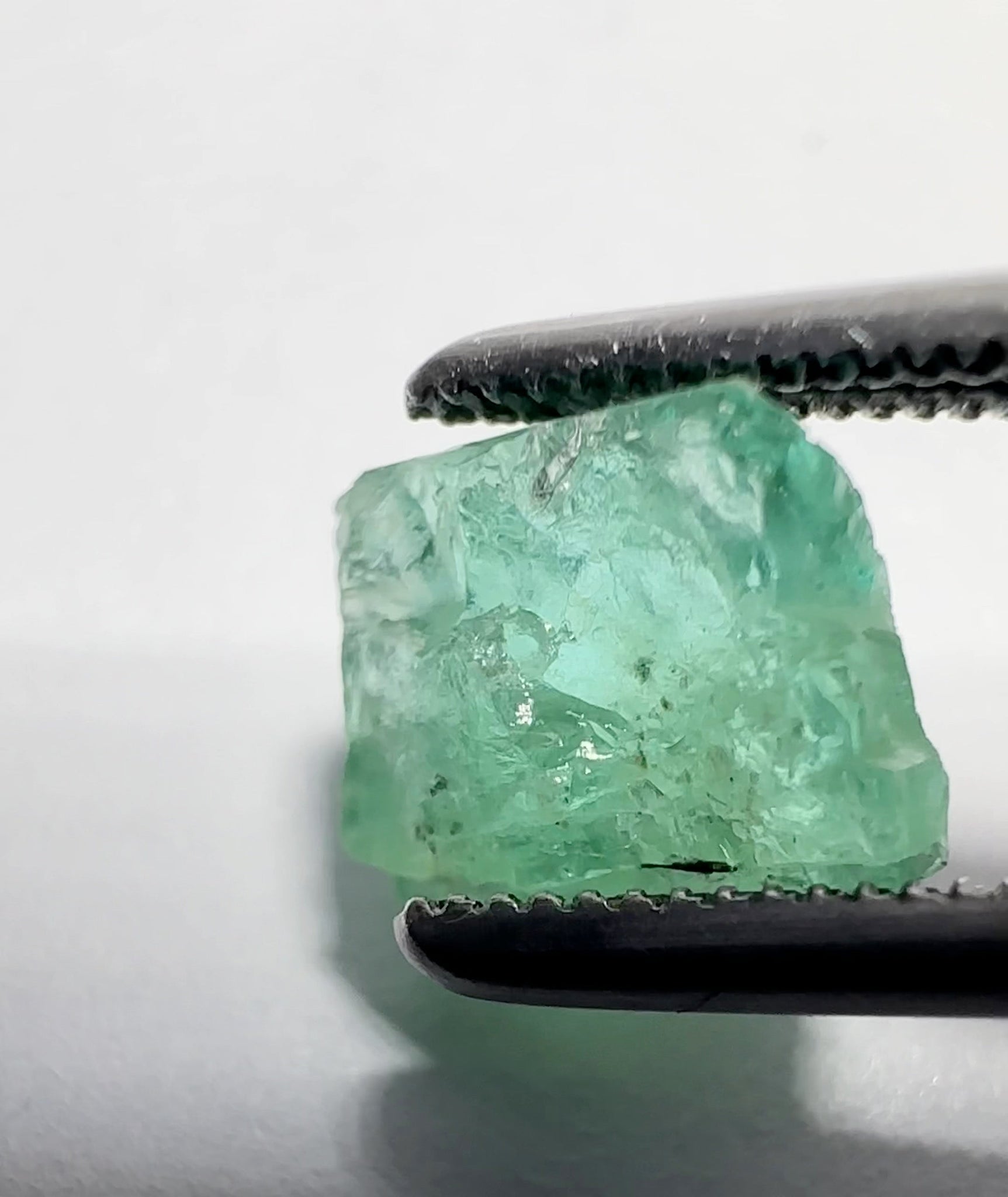 2.17Ct Emerald Lot Manyara Tanzania. Untreated Unheated. No Oil.