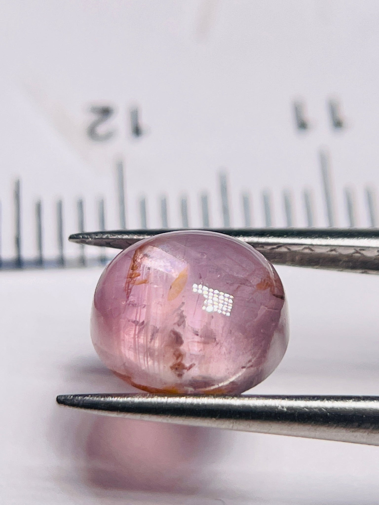 3.63Ct Sapphire Tanzania. Untreated Unheated. Seems To Have A Moving Spot/star