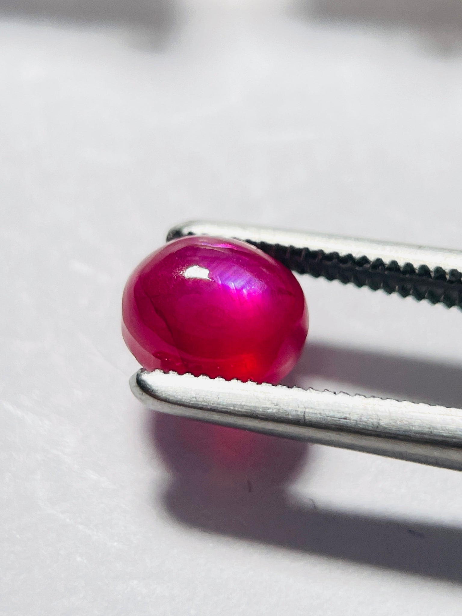 1.75Ct Ruby Tanzania. Untreated Unheated. Seems To Have A Moving Spot/star