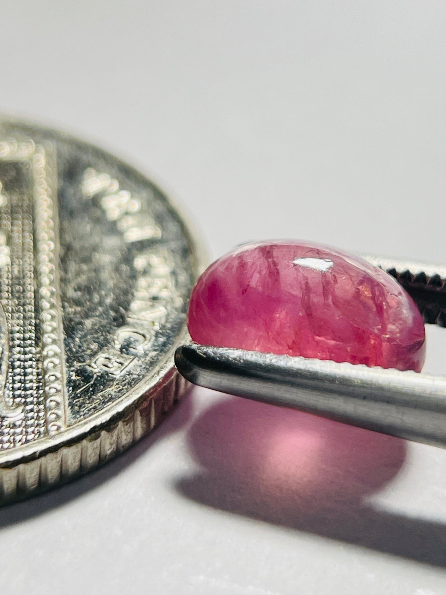 2.49Ct Umba Sapphire Cabochon. Tanzania Untreated Unheated.