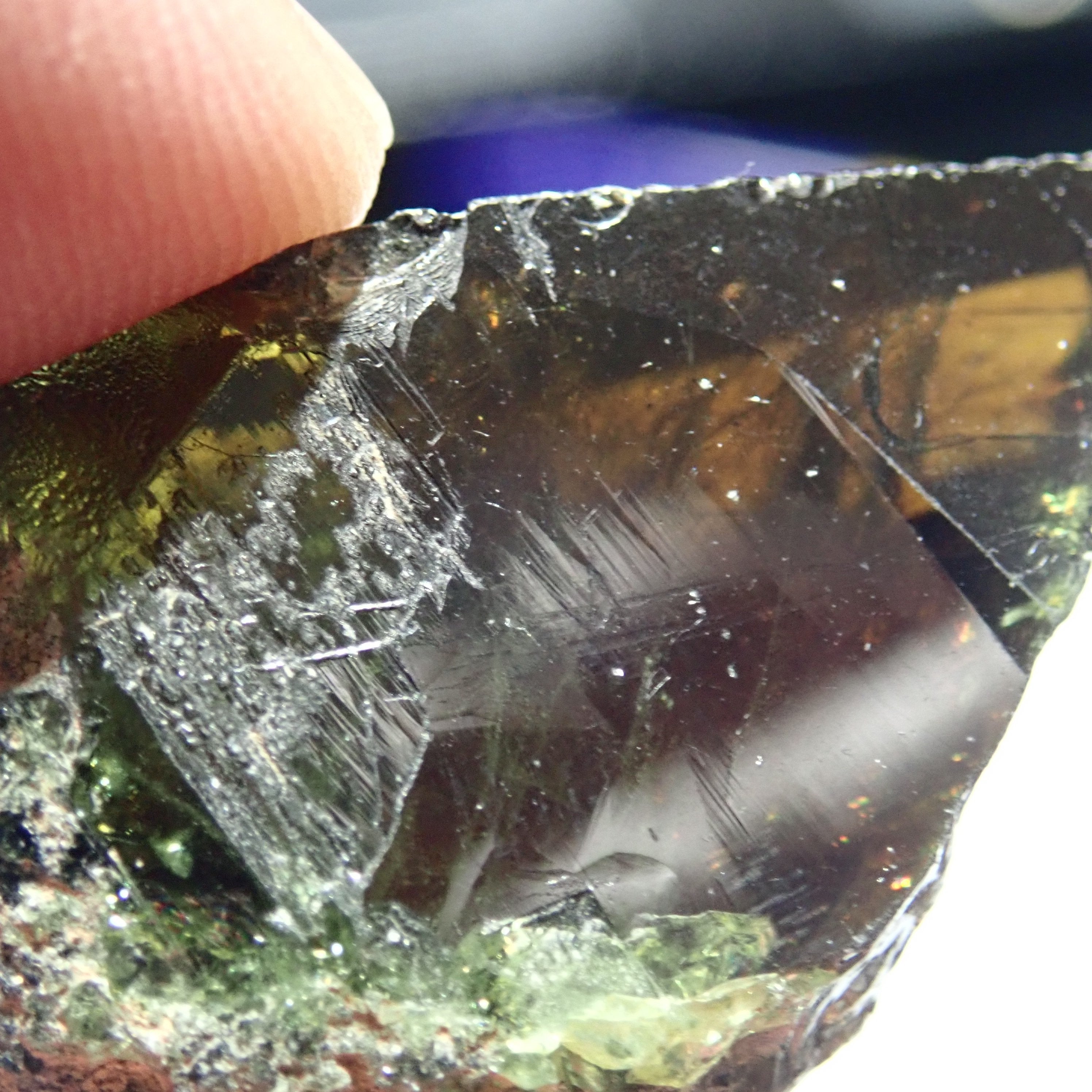 93.18Ct Chrome Sphene Crystal Tanzania Very Rare