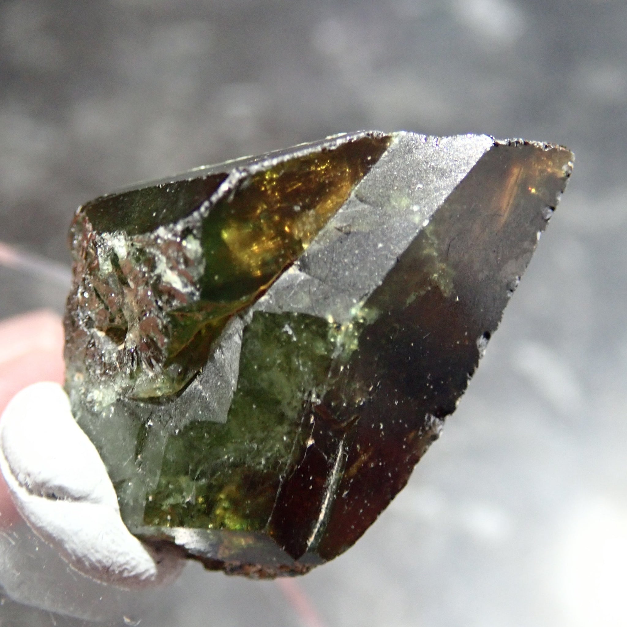 93.18Ct Chrome Sphene Crystal Tanzania Very Rare