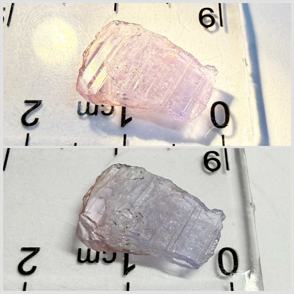 Magnesio Axinite Crystal, colour changing. 3.00ct, Merelani, Tanzania, Untreated Unheated