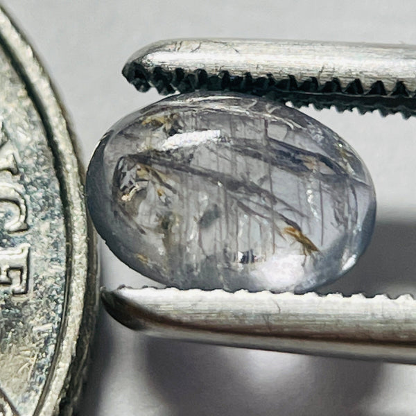 1.30Ct Umba Sapphire Cabochon. Tanzania Untreated Unheated.