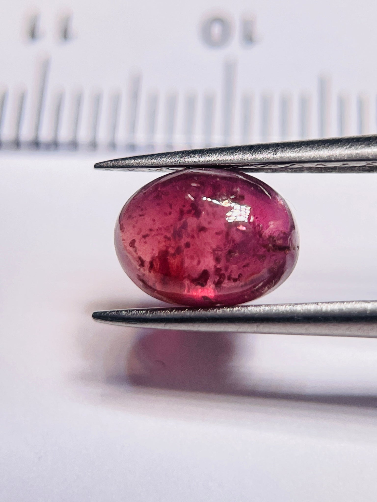 2.25Ct Sapphire Cabochon Umba Valley Tanzania. Untreated Unheated. Can Be Used As Is Or Facet It