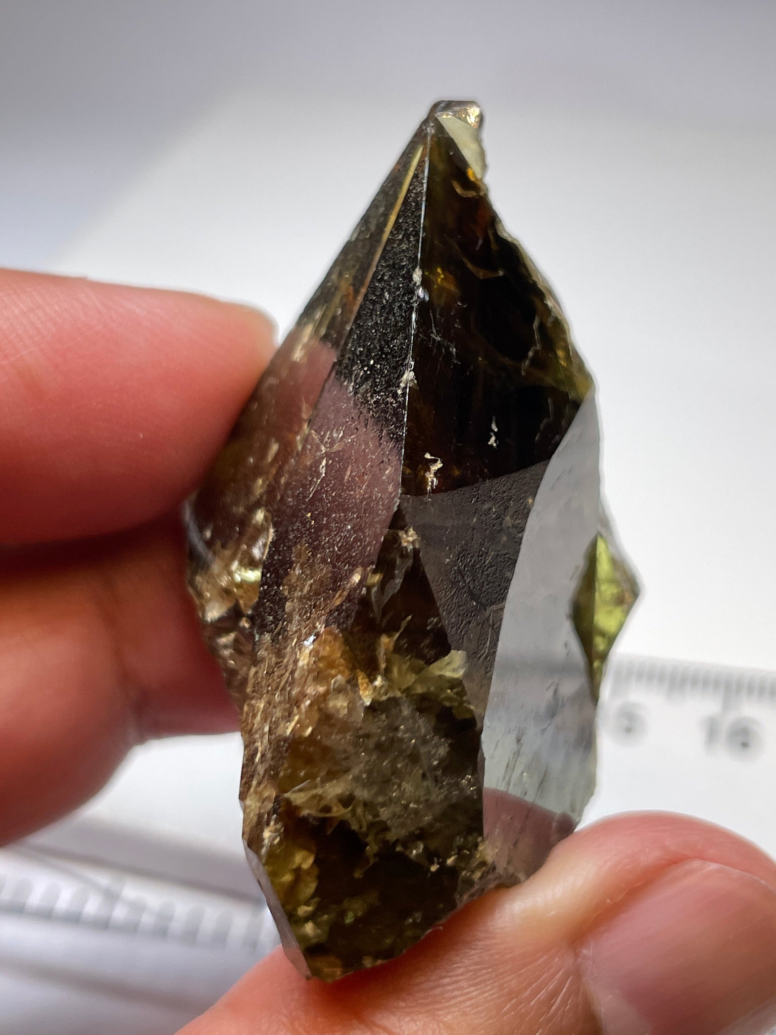 241.59Ct / 43.31Gm Tanzanian Sphene Crystal Untreated Unheated. Very High End Ultra Rare