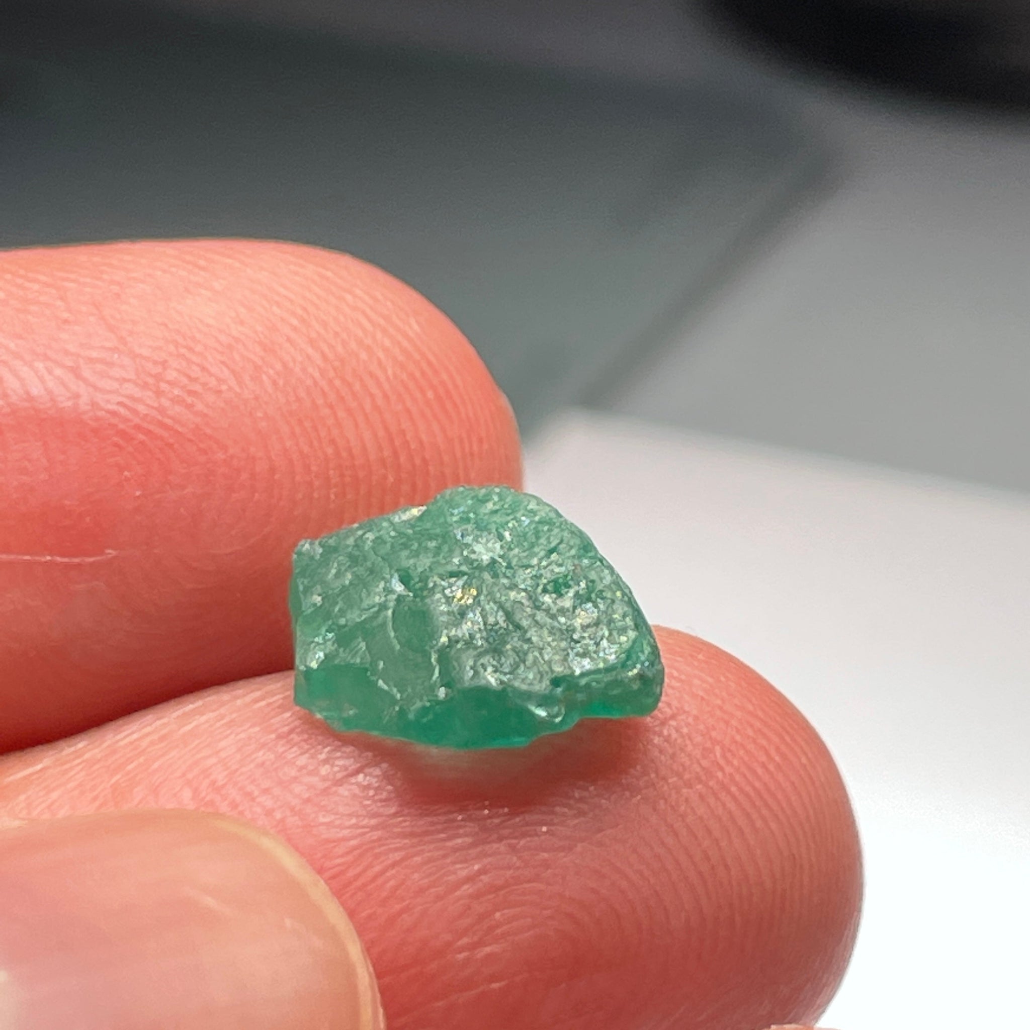 3.45Ct Emerald Crystal. Tanzania. No Oil Untreated Unheated.