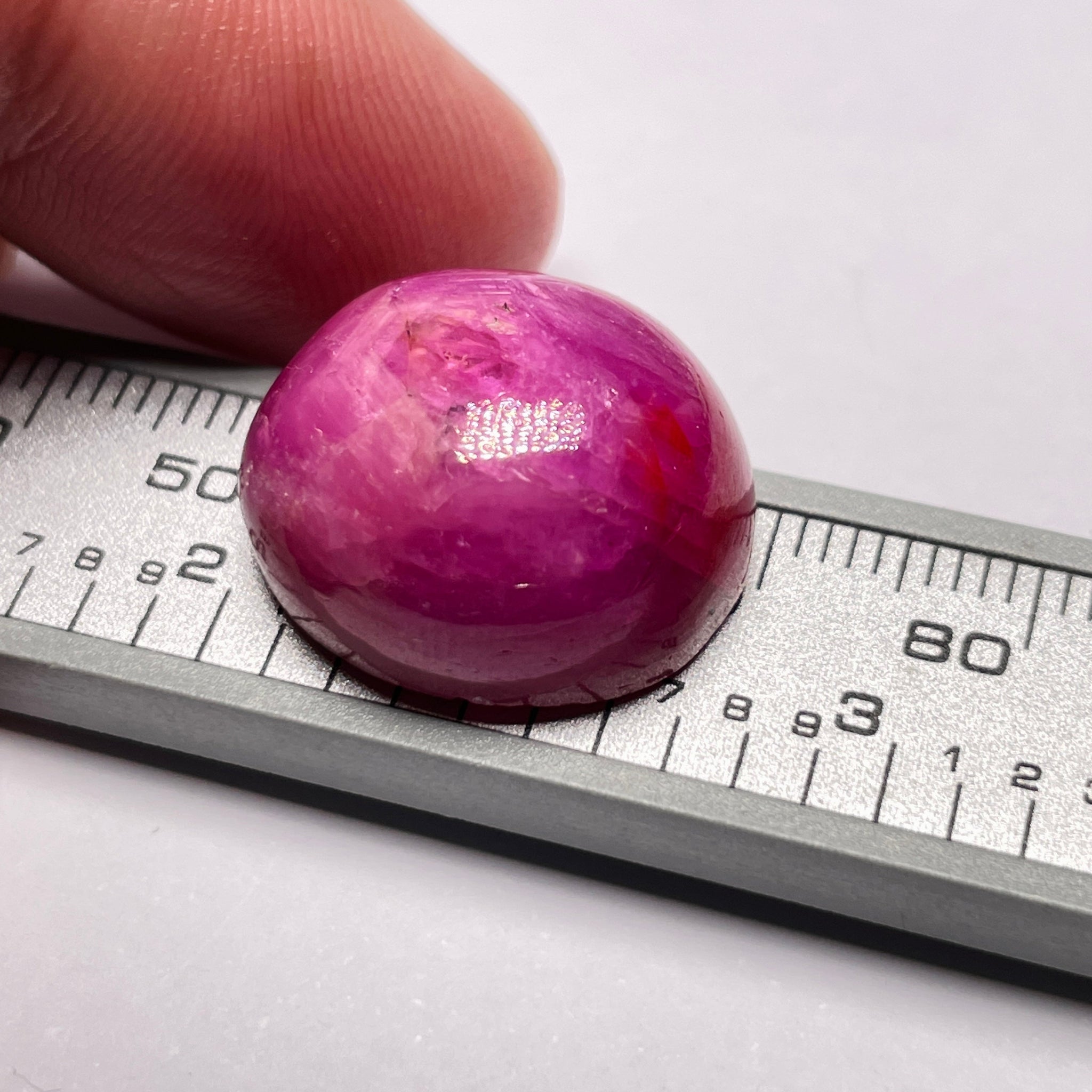 38.86Ct Ruby Untreated Unheated From A Special Location In Kenya Called Lake Turkana. Beautiful