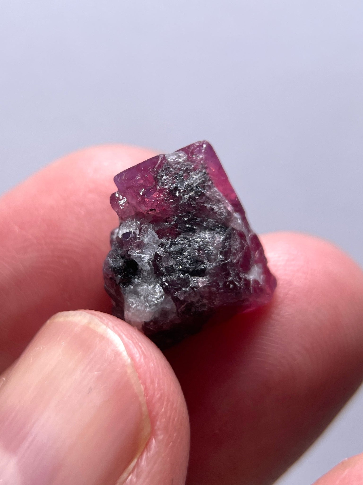 16.06Ct Mahenge Spinel Crystal Tanzania. Untreated Unheated