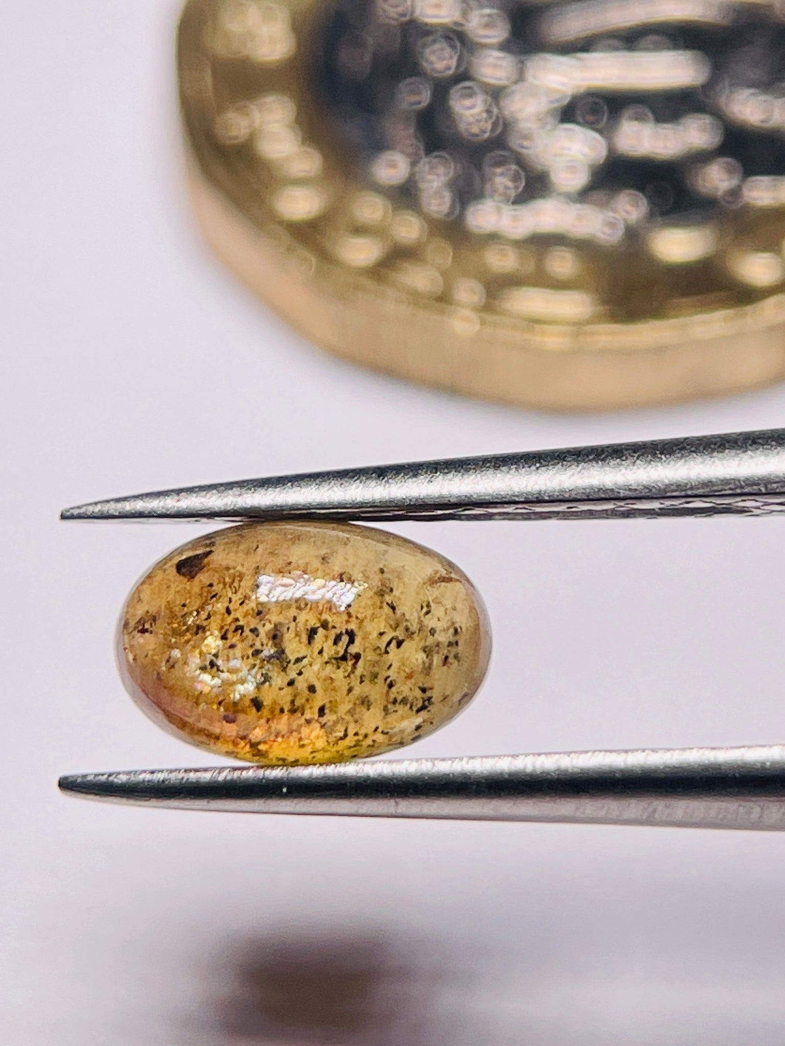 1.66Ct Sapphire Cabochon Umba Valley Tanzania. Untreated Unheated