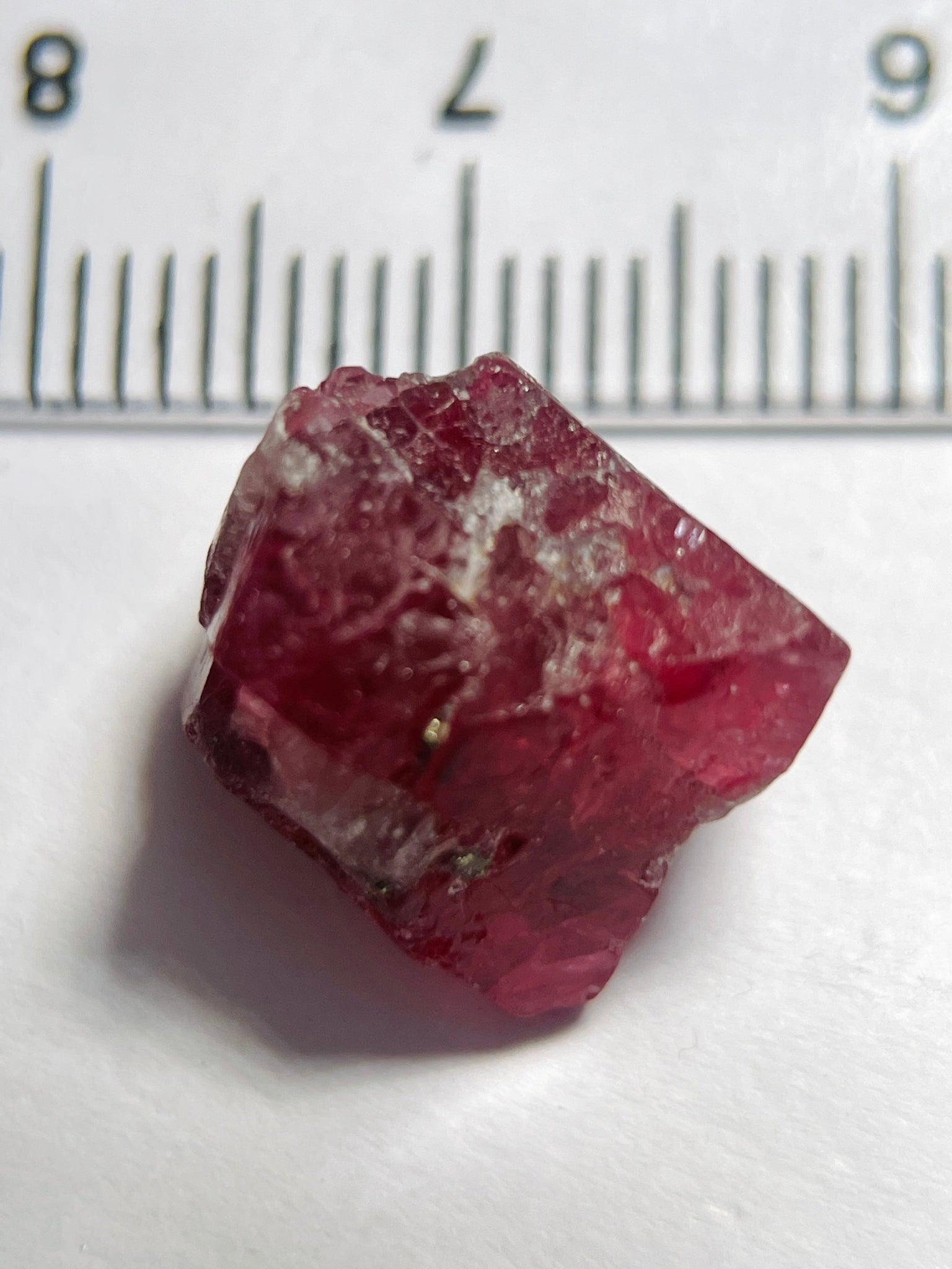 15.71Ct Mahenge Spinel Crystal Tanzania. Untreated Unheated