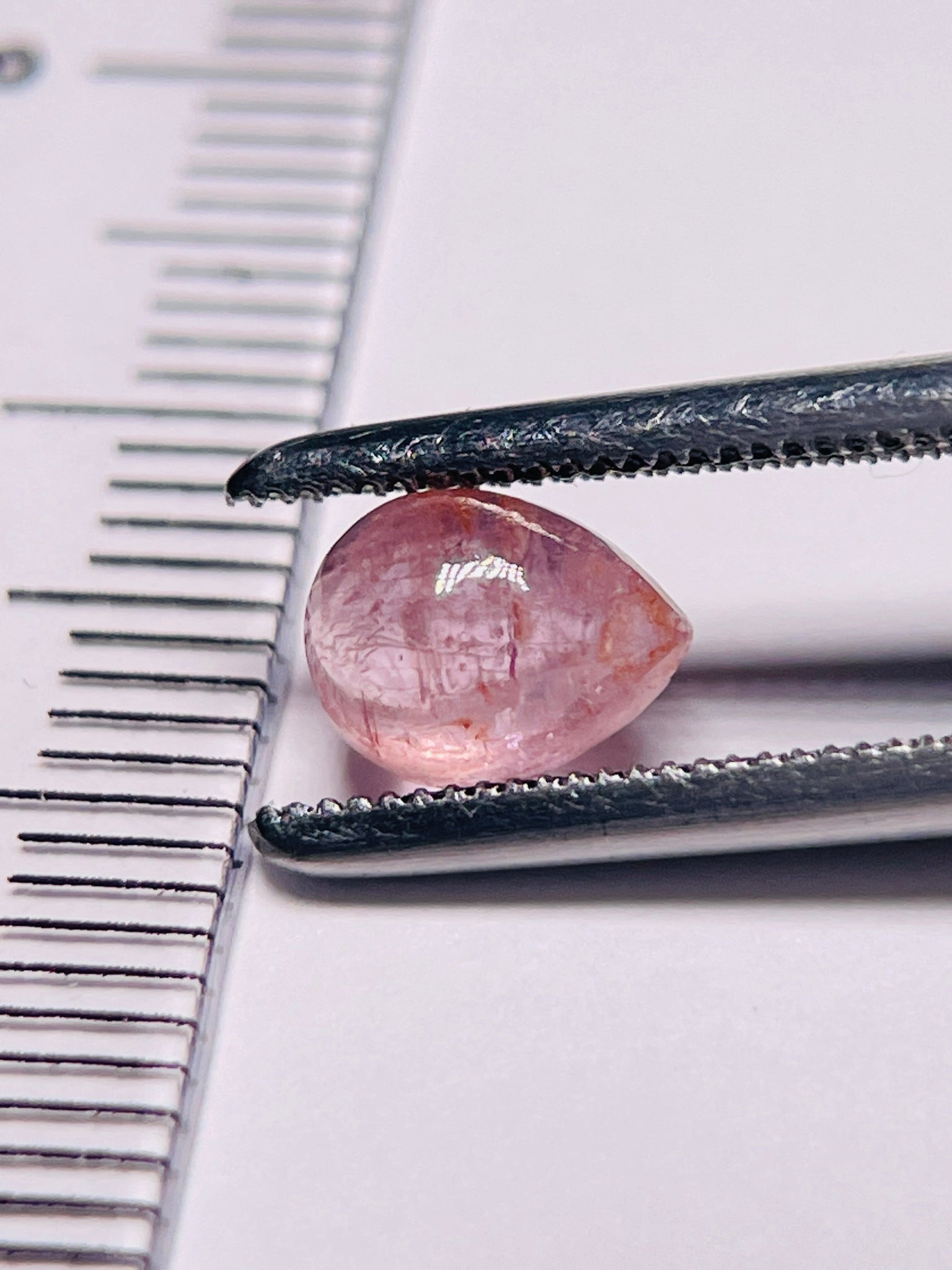 1.35Ct Sapphire Cabochon Umba Valley Tanzania. Untreated Unheated