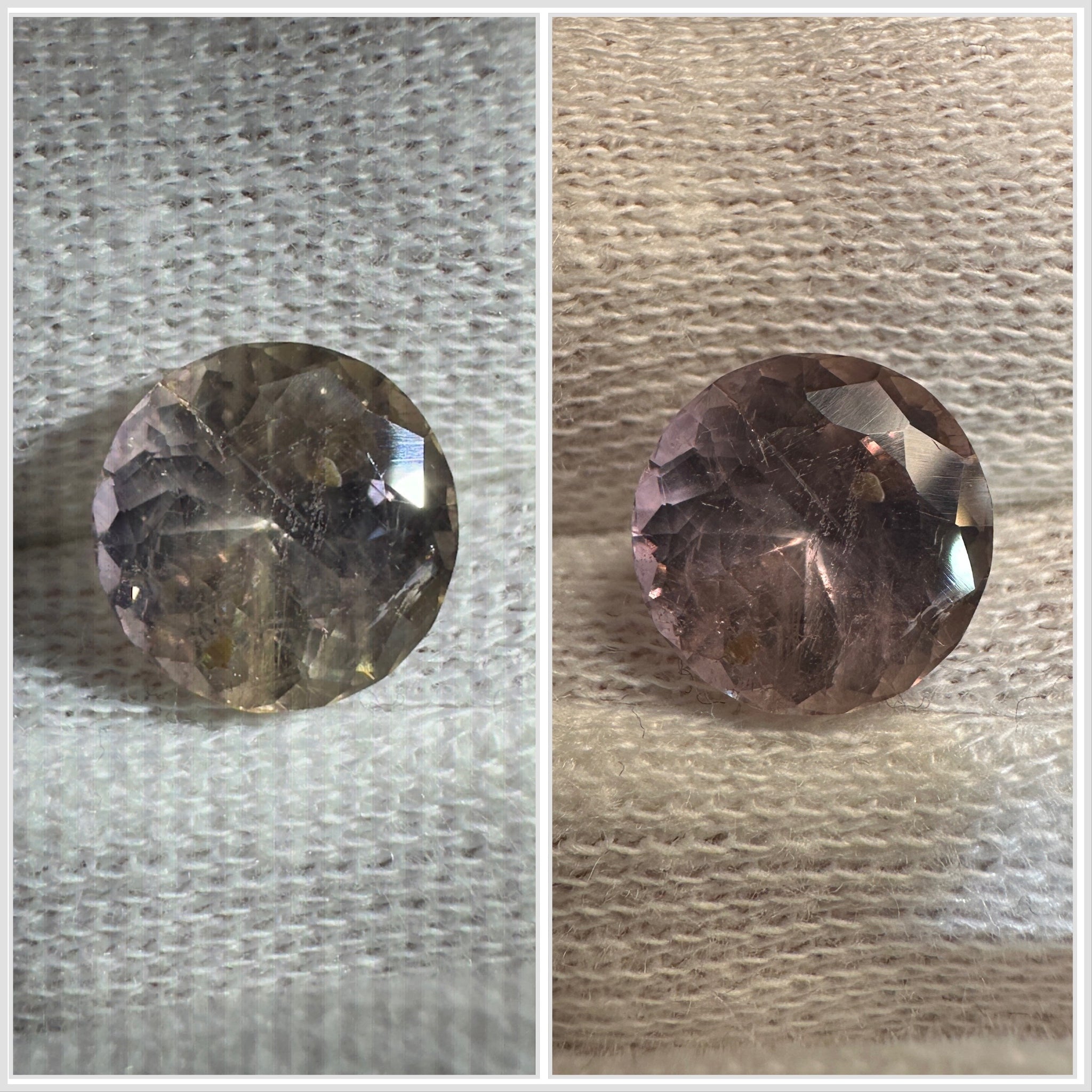 Colour Change Sapphire, 4.84ct, Umba, Tanzania. Untreated Unheated. See photos for colour change