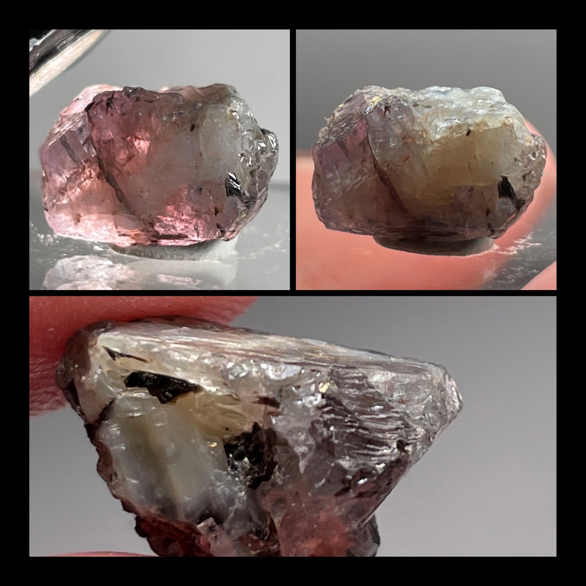 12.38Ct Alexandrite Crystal Manyara Tanzania Untreated Unheated 14 X 9 9.3 Mm