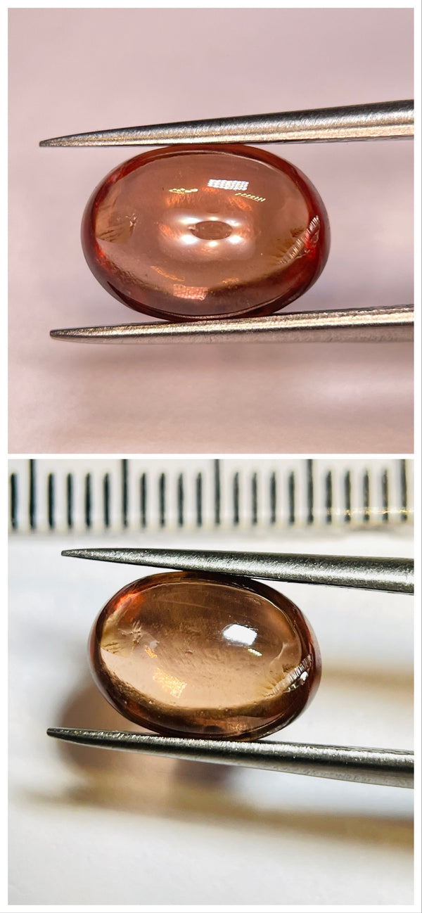 5.33Ct Colour Shifting Umba Sapphire Cab Can Be Used As A Cab Or Faceted Into Cut Stone Tanzania