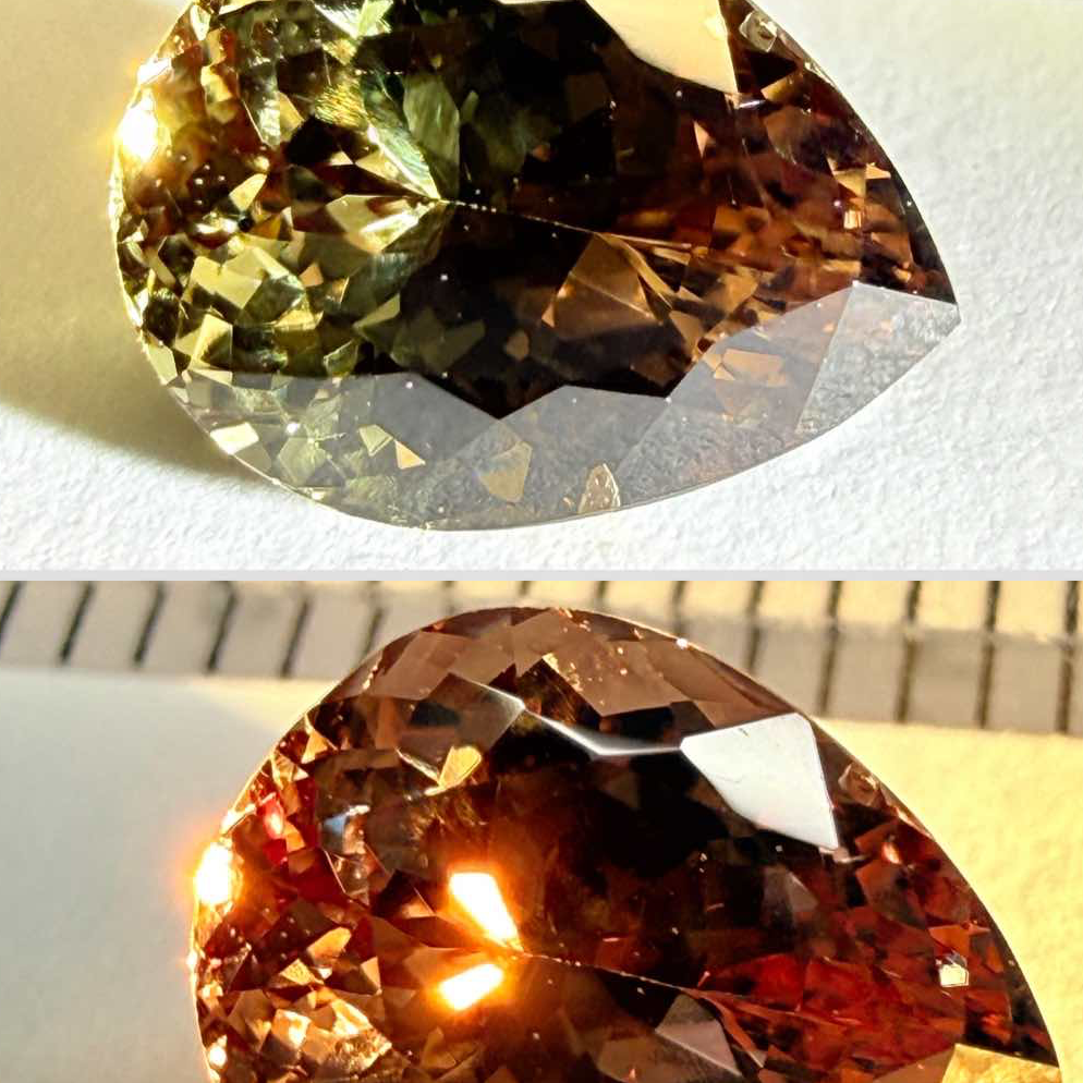 Colour Change Garnet, 2.30ct, Tanzania, Untreated Unheated