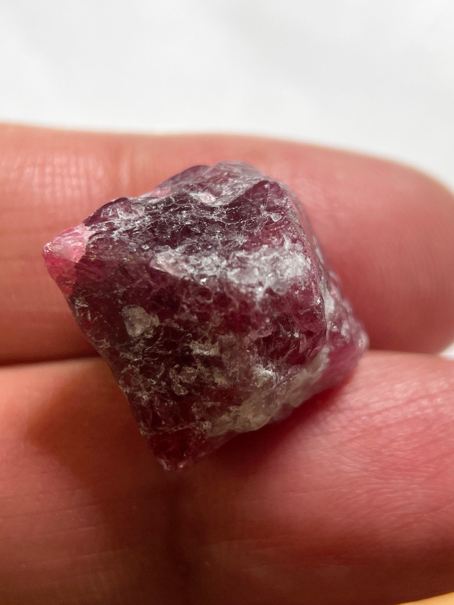 37.56Ct Mahenge Spinel Crystal Tanzania. Untreated Unheated
